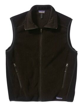Patagonia Men’s Black Fleece Zip Vest